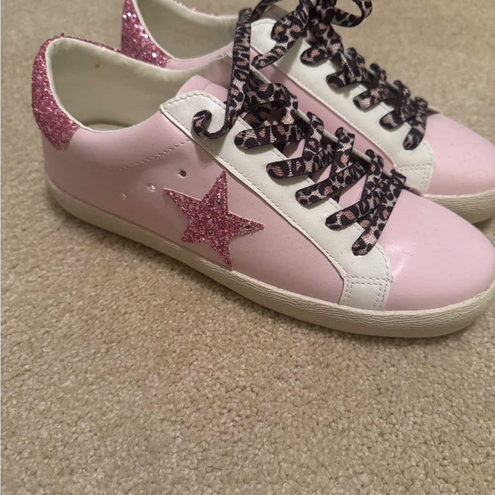 Mi.iM Pink Glitter Sneakers